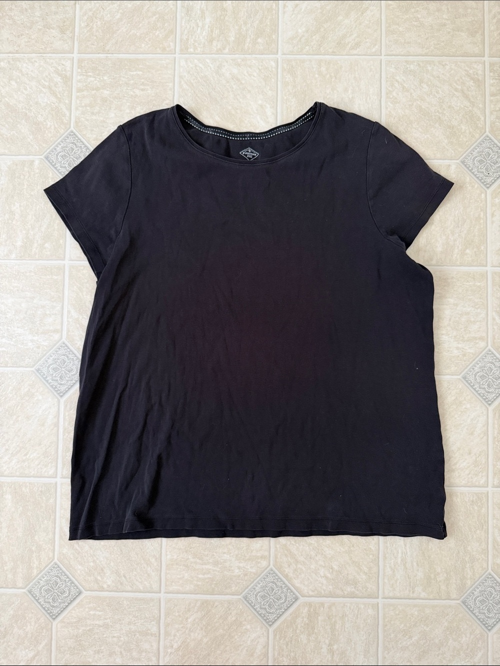St John’s Bay Black Tee